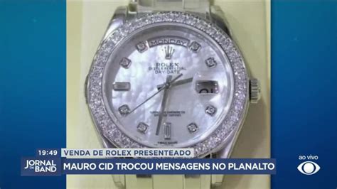 mauro cid venda rolex|Mauro Cid tentou vender Rolex recebido em viagem oficial, .